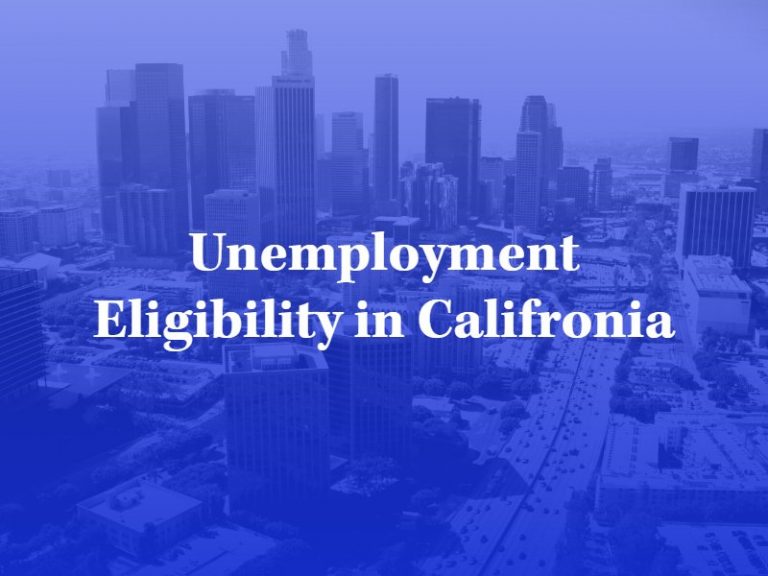 Calculating Unemployment Benefits in California Mathew &